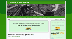 Desktop Screenshot of friendsofpretzelpark.org